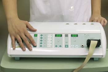 Electrolifting: selección de programa y puesta en funcionamiento