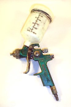 Pistola aerográfica HVLP por gravedad