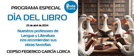 Programa Especial "Día del Libro" de Onda Lorca