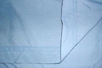 Bajo con pespunte doble