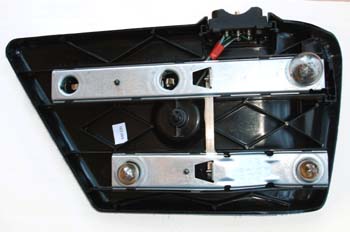 Piloto trasero de luces. Detalle interior