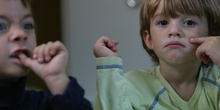 Niños en el aula