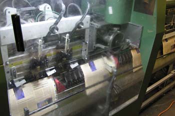 Grapado a caballete en línea