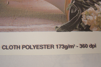 Tejido de poliéster impreso