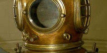 Escafandra de equipos de buceo de la Base de Hidros de Pollensa