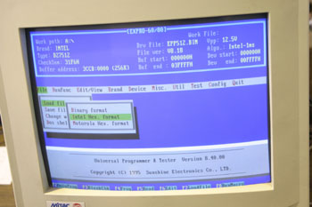 Cargar un archivo de disco en el Buffer