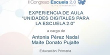Unidades digitales para la Escuela 2.0