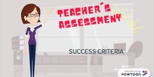 Teacher's assessment