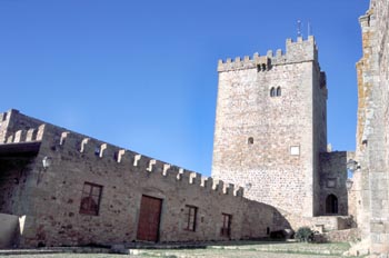 Plaza de Armas del Castillo de Luna- Alburquerque, Badajoz