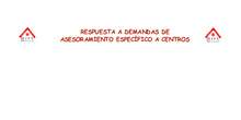 Infografía asesoramiento a centros