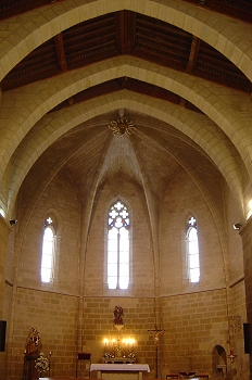 Detalle de la bóveda, Huesca