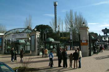 Entrada al Parque de Atracciones, Madrid