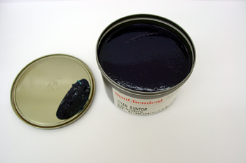 Bote tinta offset cian