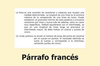 Párrafo francés