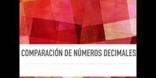 PRIMARIA - 6º - COMPARACIÓN DE NÚMEROS DECIMALES - MATEMÁTICAS - FORMACIÓN