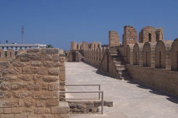 Almenas, Gran Mezquita, Sousse, Túnez