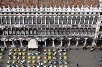 Plaza de San Marco desde alto, Venecia