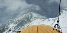 Tienda de campo 3 con vista al Everest