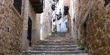 Calle en el pueblo de Beceite, Teruel