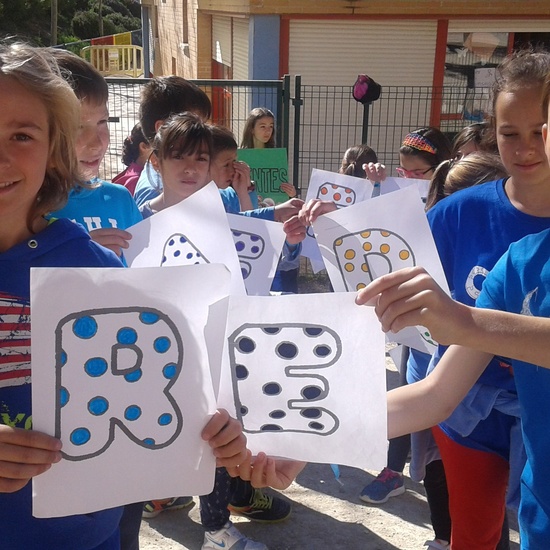 Día del autismo.Practicando lipdub 6