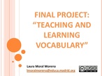 IN_22_Final project: Teaching and learning vocabulary