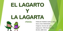 Día del libro 2022 El lagarto y la lagarta 