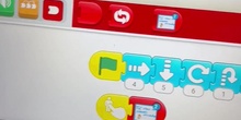 Programa con Scratch una animación de comida saludable