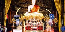 Altar dedicado a Buda, Tailandia