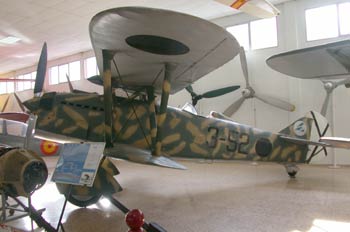 Avioneta, Museo del Aire de Madrid