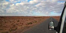 Carretera en el desierto, Marruecos