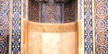 Mihrab de la Mezquita del Viernes, Kerman (Irán)