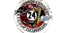 Distintivo del avión Katiuskas Grupo 24, Museo del Aire de Madri