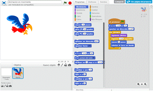 Empezar con Scratch