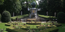 Jardines del Petit Sablon, Bruselas, Bélgica