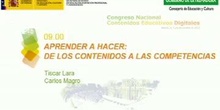 Aprender a hacer: de los contenidos a las competencias