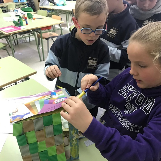 2019_02_08_1º y 2º construye una maqueta del cole_Proyecto The Great Plant Hunt_CEIP FDLR_Las Rozas 12