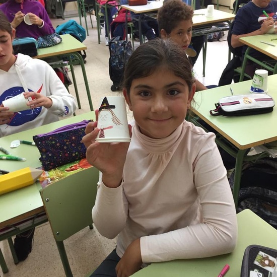 5ºPrimaria_Monster Paper Cup_arts&Crafts_CEIP FDLR_Las Rozas_2019-2020 4