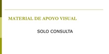 MATERIALES DE APOYO PROCESO DE URBANIZACION