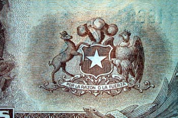 Escudo de Chile, 1834