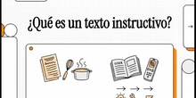 ¿Qué es un texto instructivo?