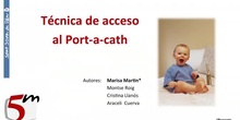 Colocación Port a cath