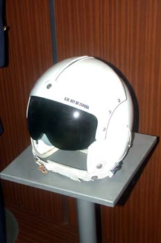Casco de S.M. Rey de España, Museo del Aire de Madrid