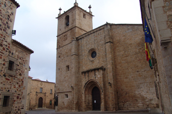 Fachada, Catedral de Cáceres
