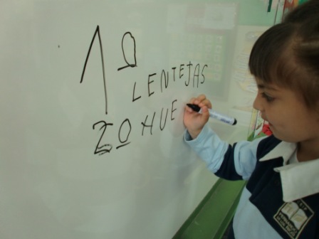 Las abejas escriben el menú escolar 5