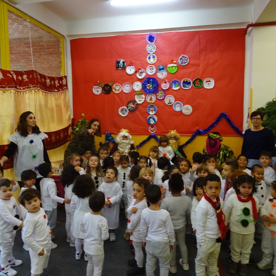 Visita de los Reyes Magos 1. Curso 19-20 1