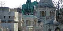 Estatua de San Esteban, Bastión de los pescadores, Budapest, Hun