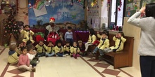 El grupo de Infantil 3 años visita al paje real