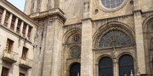 Fachada de la Catedral de Orense, Galicia