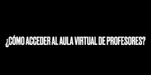 Acceso al aula virtual de profesores