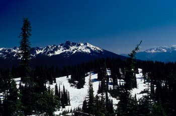 Cumbre en las Montañas Rocosas
